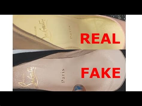 real christian louboutin shoes vs fake|christian louboutin knock offs.